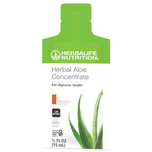 Herbal Aloe Concentrate Single-Serve Packets: Mandarin 30 Packets