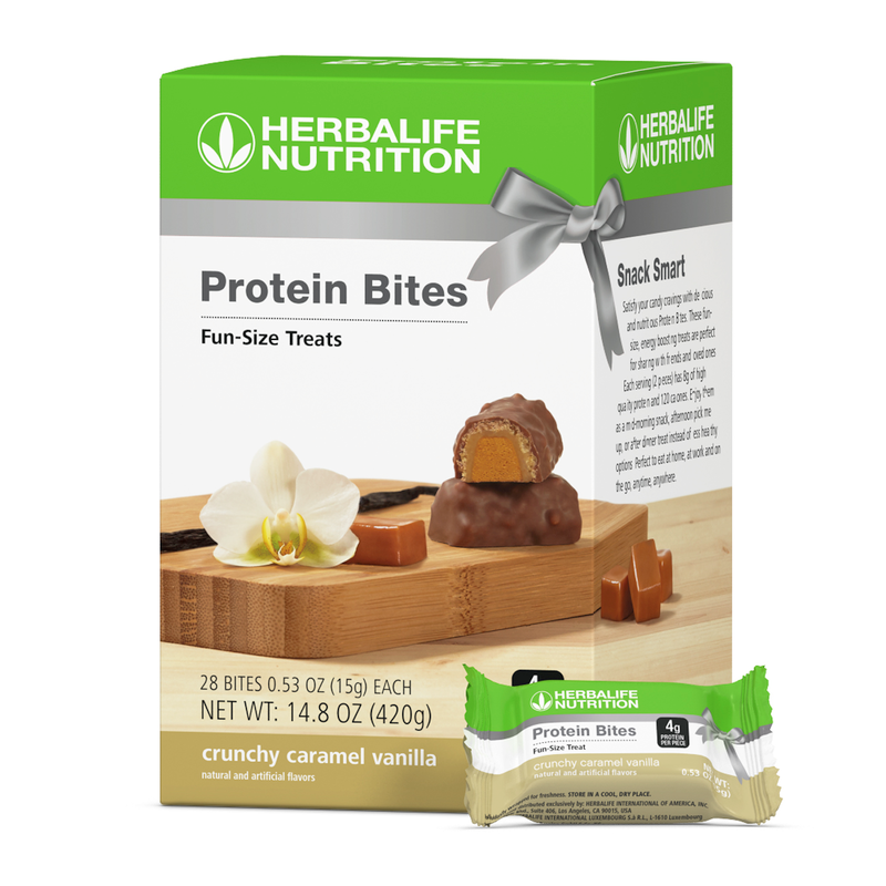 Protein Bites: Crunchy Caramel Vanilla