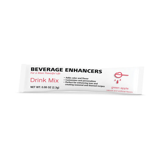 Beverage Enhancers Drink Mix Single-Serve Packets: Green Apple 30 Packets